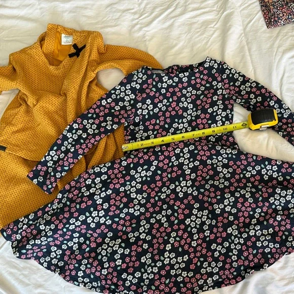 Bundle - 3 bright long sleeve dresses - size4 - Picture 5 of 6